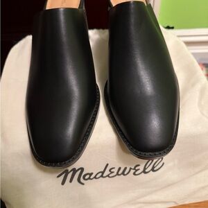 Madewell Women’s Black Leather Loafers